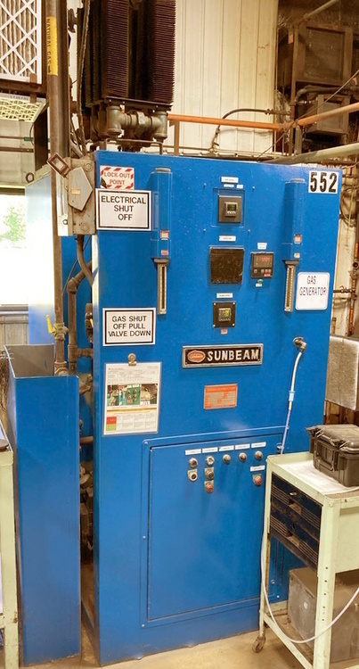 SUNBEAM ENG-10 Gas Generator - Endothermic | Heat Treat Equipment Co.