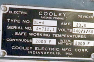COOLEY ELETRIC MFG. BL-4 Batch Temper, Electric, High-Temp | Heat Treat Equipment Co. (3)