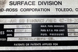 SURFACE COMBUSTION N/A Batch Temper, Gas-Fired | Heat Treat Equipment Co. (11)