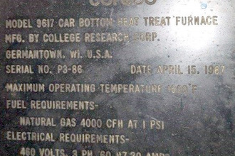 CORECO 9617 Car Bottom | Heat Treat Equipment Co. (12)