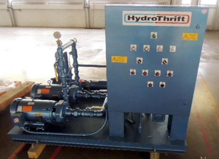 2013 HYDROTHRIFT FEVF-12410MA NCC444 SSTST Water Cooling System, Duplex Pump Base | Heat Treat Equipment Co.