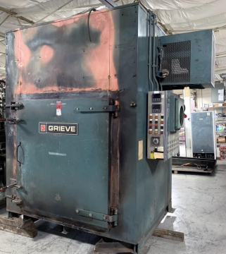 GRIEVE CORP. Modified HB-1250 Batch Temper, Gas-Fired | Heat Treat Equipment Co.